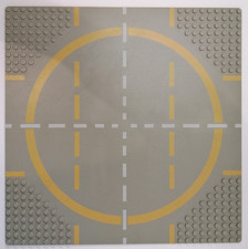 LEGO Vintage 6099px2 Espace Plaque 32 x 32 Piste d'atterrissage Circulaire 1979