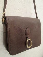 Sac à main Pourchet  en cuir vintage bag 