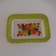 Corbeille à fruits ou pain vintage PLASTONA n°1140 made in GREECE