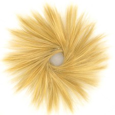chouchou chignon cheveux blond