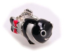 Breloque Poisson-Globe Argent