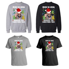 Pull De Noël 2023 RockIng Around The Christmas Tree Sweatshirt / T-Shirt