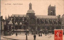 *76549 cpa 76 Dieppe - Eglise Saint Jacques