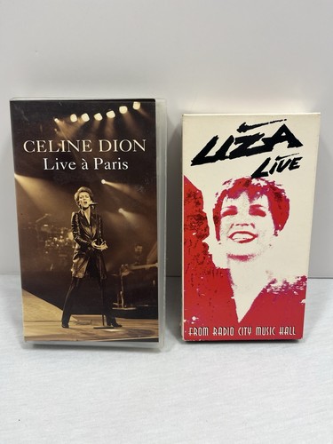 Set vhs celine dion - set,