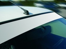 Bande, Bandeau Film Solaire Pour Pare Brise Blanc Opaque 10 x 126 cm