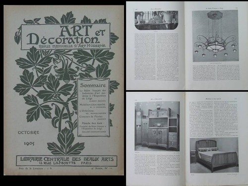 Art decoration octobre 1905 - art,