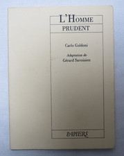 Goldoni – L’Homme prudent – Actes Sud Papiers 1986 [Théâtre]