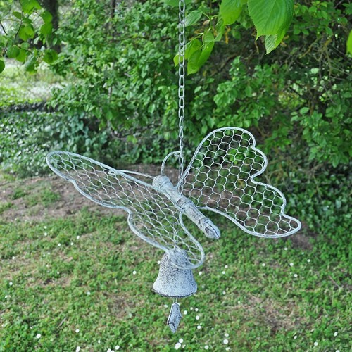 Cloche carillon papillon