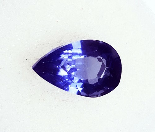 Tanzanite naturelle poire - tanzanite,