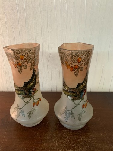 Paire vases legras prix - paire,