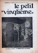 TINTIN-HERGE- LE PETIT VINGTIEME N° 42 DU 18 OCTOBRE 1934