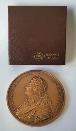 Médaille louis xiv château - xiv,