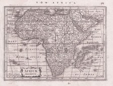 Carte Du Continent Africain