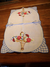 Linge ancien  1 Napperon  lin