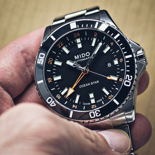 Mido ocean star - star, gmt