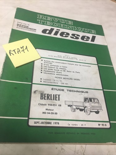 Revue technique diesel - revue,
