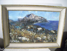 TRES JOLIE MARINE SIGNEE HUILE