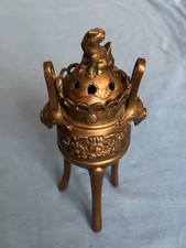 Brûle Parfum En Bronze Tête