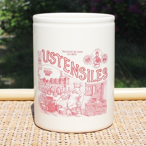 Pot ustensiles confiture - à,