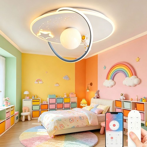 50cm lampe plafond astronaute - lampe,