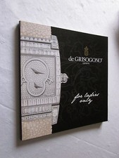 HORLOGES MONTRES: CATALOGUE DE GRISOGONO GENEVE for ladies only 2007