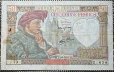 BILLET DE 50 FRANCS JACQUES