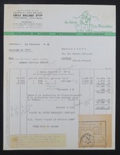 Facture TREIGNAC 1948 BALLAGE