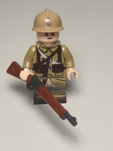 Ww2 french soldier minifigure - french,