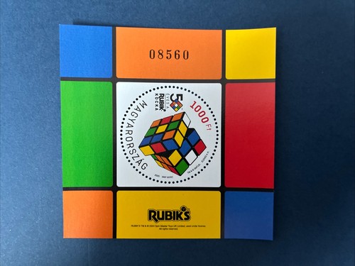 Hungary stamps 2025 rubik cube - stamps,