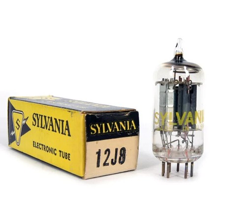 Tube 12j8 sylvania nos - 12j8,