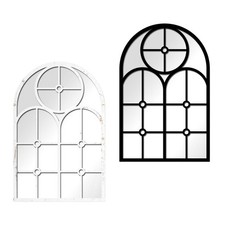 Miroir mural en forme de