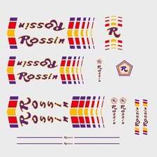 Rossin bicycle Cadre Stickers