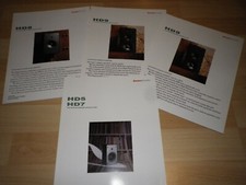 LOT 4 fiches BOSTON ACOUSTICS