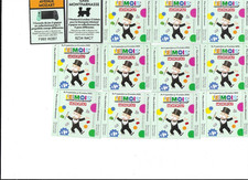 Cartes Monopoly Carrefour Septembre 2025 - Lot de 20