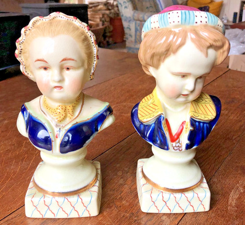 Staffordshire paire de - paire,