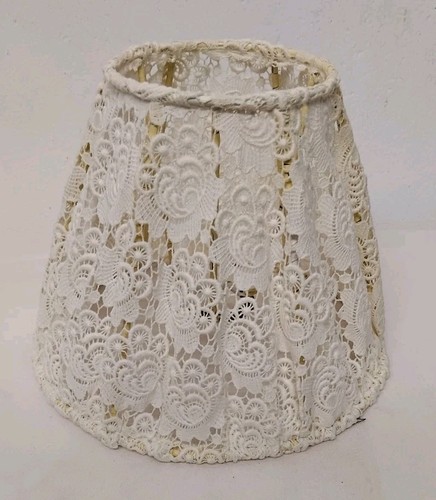 Ancien abat jour - ancien, broderie