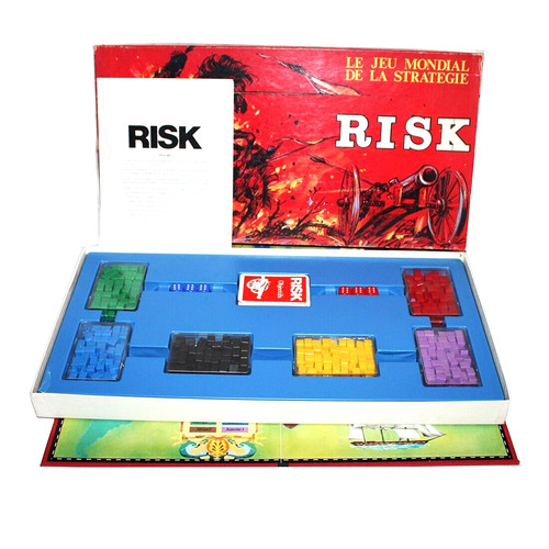 Jeu société vintage risk - de,