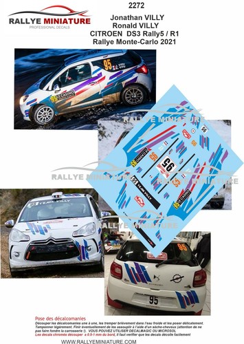 Decals ref 2272 citroen - ref,
