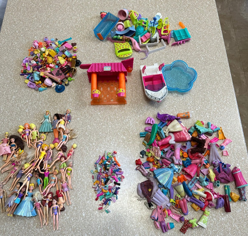 Polly pocket dolls rubber - pocket, dolls,