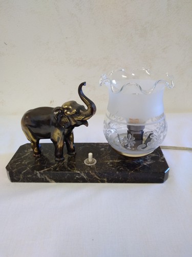 Lampe chevet éléphant - lampe,