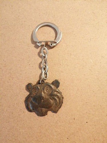 Porte clé vintage tigre - clé, esso