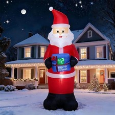 Père Noël gonflable géant