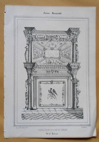 Lithographie xixème - lithographie,