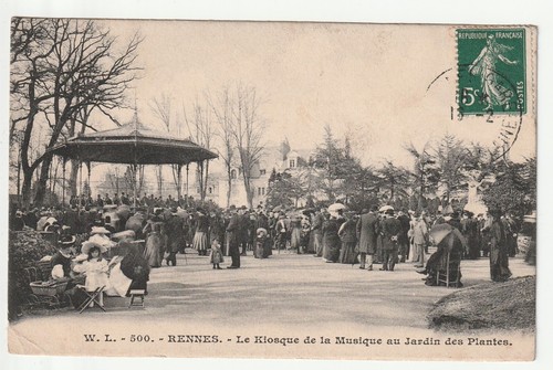 Rennes ille vilaine cpa - rennes,