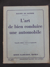 Baudry de Saunier l'ART DE