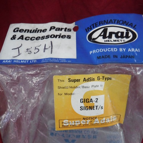 New genuine arai super adsis - new,