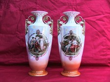 paire de vase en porcelaine victoria china