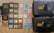 Jeux Nintendo Game Boy, Console Game Boy Pocket, Color, 2 Tablette 3G Durcies