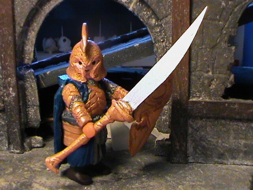 Playmobil custom guerrier - custom, elfe