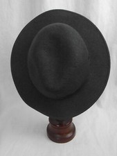 Chapeau en feutre gris de femme 100% laine taille 56